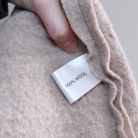 Cullen Women's Wool Tan Button Up Jacket XL - Picture 9 of 9